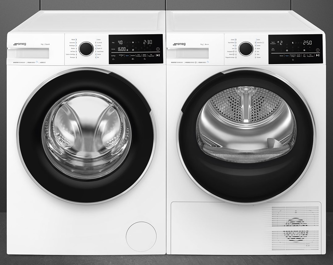 SMEG lancia la nuova gamma di lavatrici e asciugatrici