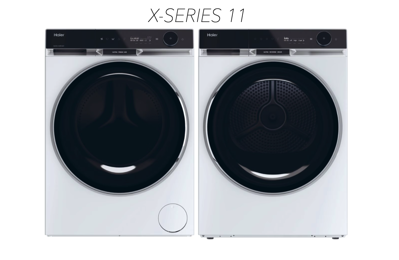 Haier X Serie 11: la nuova gamma di lavatrici e asciugatrici da top gamma!