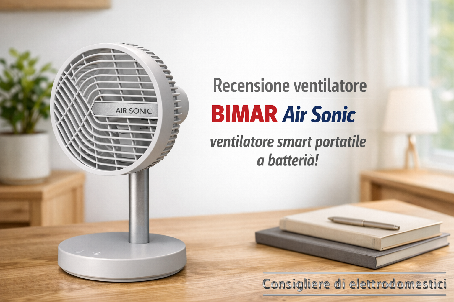 Recensione ventilatore | BIMAR Air Sonic
